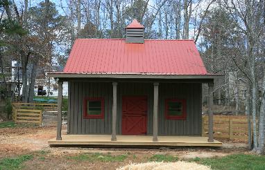 Horse barn used for pets
