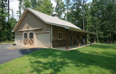 Garage Doors For Shavings and One For Feed