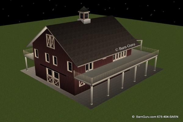 Horse Barn Plan