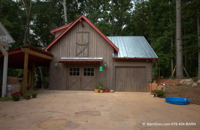 Garage_Built_To_Look_Like_A_Horse_Barn in Ga - Find A Builder