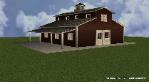 Monitor Barns are great because they let natual light enter through the raised side walls