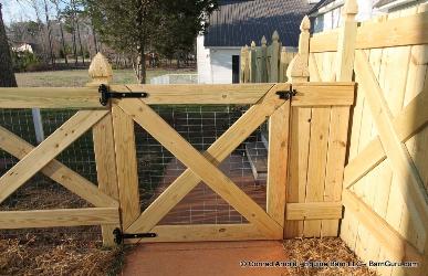 Cross Buck Fence