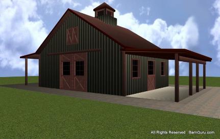  Consider building a barn for all of your pets