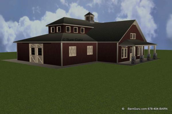 Let Us Build This Horse Barn For Yoy Anywheer In  North Georgia
