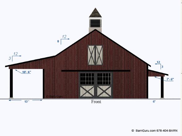 Horse Barn Builder In Georgia _ Horse Barn Plans For Sale