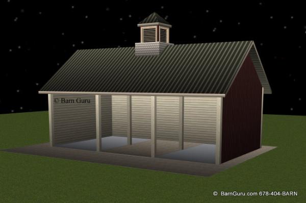 Tractor Shed - Run - In