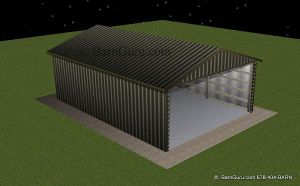 25 x 36 Storage Building