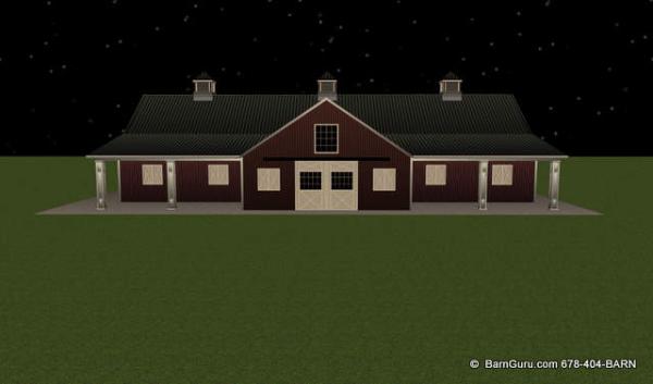 Large Gable Window For Aisle Light