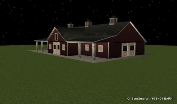 Would Be Hard To Make This Horse Barn Any Better