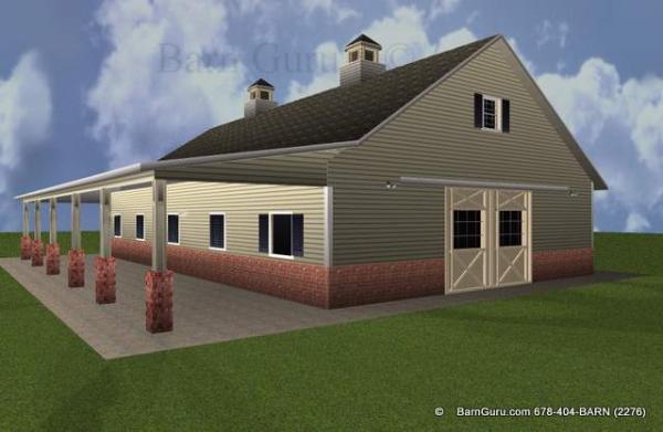 Large Shed for Horse Trailer