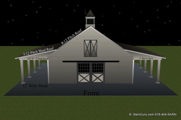 Horse Barn Builder In Georgia _ Horse Barn Plans For Sale