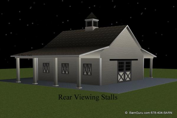 Horse Barn Builder In Georgia _ Horse Barn Plans For Sale