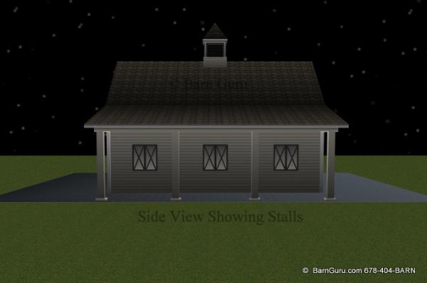 Horse Barn Builder In Georgia _ Horse Barn Plans For Sale