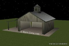 Tractor Shed - Ga Horse Barn Builder - Farm Buildings