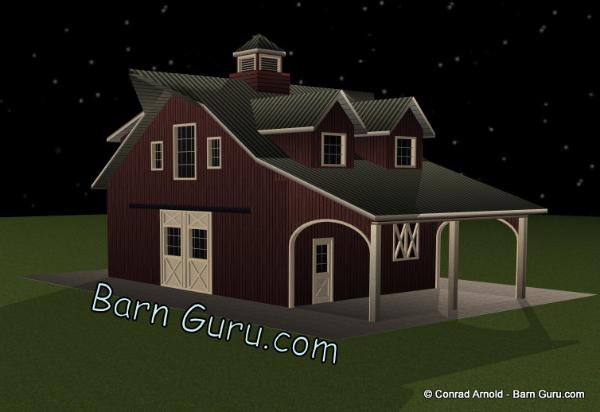 Horse Barn With Onr Bedroom Apt