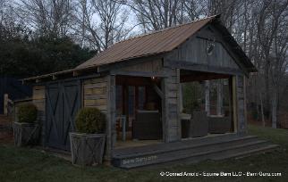 Rustic Barn Pavillion - Play house - Conrad Arnold - Barn Guru.com