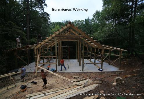 Horse barn Builder Located In North Ga - Conrad Arnold - Barn Guru.com
